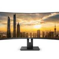 PHILIPS 飞利浦 345B1CR 34英寸 VA 曲面 显示器(3440×1440、100Hz、119%sRGB、HDR10)