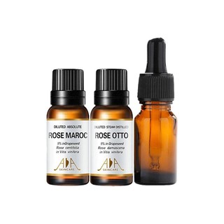 AA SKINCARE 英国AA网 玫瑰双享礼盒 (摩洛哥玫瑰精华油10ml+奥图玫瑰精华油10ml+调配瓶)