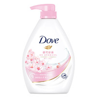 Dove 多芬 樱花甜香美肤沐浴乳1000g赠品400g