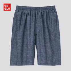 UNIQLO 优衣库 433107 男装轻型全棉短裤