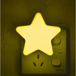 以典 红外遥控小夜灯 黄星星 白星星 小鸡 3款各一只