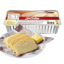 莎莉 Sara Lee 黄油磅蛋糕冷冻蛋糕300g