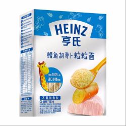 Heinz 亨氏 金装 鳕鱼胡萝卜粒粒面 320g