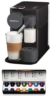 Delonghi 德龙 德龙 EN 500.B Nespresso黑色胶囊咖啡机Lattissima One