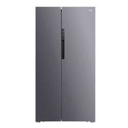 Midea 美的 美的606升一级节能变频无霜冰箱家用大容量对开门双开门智能家电