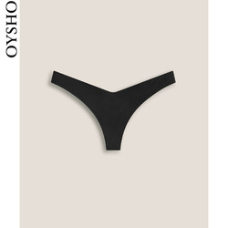 OYSHO Oysho 黑色泡温泉分体比基尼丁字裤泳裤泳装女ins风