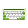acer 宏碁 LK-818H 79键 2.4G蓝牙 双模无线薄膜键盘 白绿色 无光