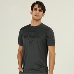 Marmot 土拨鼠 54305 男士棉感速干短袖T恤