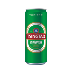 TSINGTAO 青岛啤酒 青岛啤酒经典310ml*24听