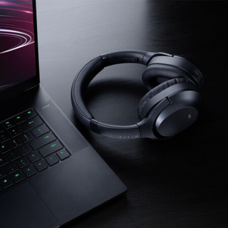 RAZER 雷蛇 寂星鲨 耳罩式头戴式主动降噪蓝牙耳机