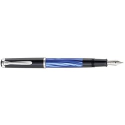 Pelikan 百利金 Classic M205 钢笔 F尖 蓝色大理石