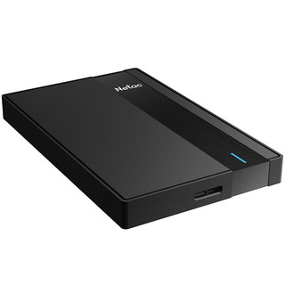 Netac 朗科 K331 2.5英寸Micro-B移动硬盘 1TB USB 3.0 黑色