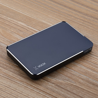 小盘 X系列 2.5英寸Micro-B移动机械硬盘 1TB USB 3.0 深蓝色