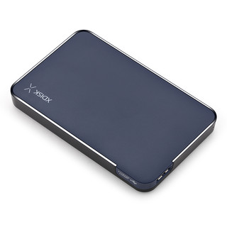 小盘 X系列 2.5英寸Micro-B移动机械硬盘 1TB USB 3.0 深蓝色