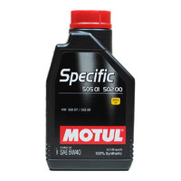 PLUS会员：MOTUL 摩特 Specifc 505 01-C3 5W40 SN级 全合成机油