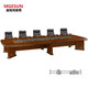 麦格尚 会议桌FHYZ-YL016 实木油漆 洽谈桌 长条谈判会客桌 长形办公桌