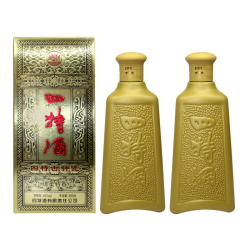 移动端sitir四特四特酒特香型白酒古钟瓷45度460ml2瓶