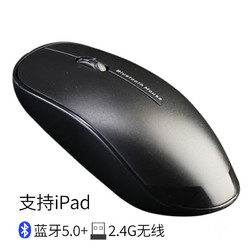 GESOBYTE 吉选 B12 无线蓝牙双模鼠标 IPAD手机通用 黑色