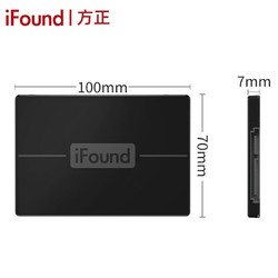 iFound 方正科技 SATA3.0 固态硬盘 120GB