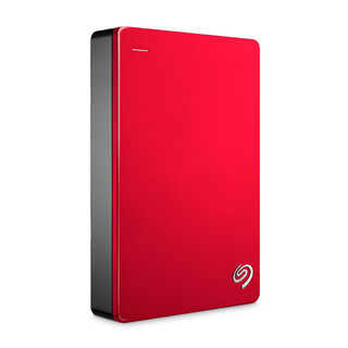 SEAGATE 希捷 睿品系列 2.5英寸 USB移动机械硬盘 4TB USB3.0 兼容Mac 丝绸红