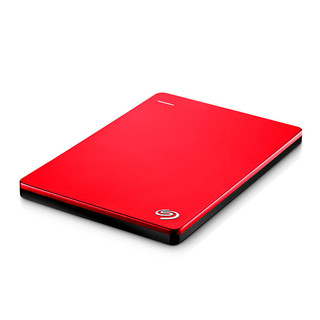 SEAGATE 希捷 睿品系列 2.5英寸 USB移动机械硬盘 2TB USB3.0 兼容Mac 丝绸红