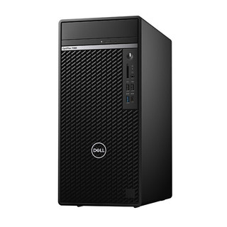 DELL 戴尔 OptiPlex 7080MT 十代酷睿版 商务台式机 黑色 (酷睿i5-10500、R5 430、8GB、128GB SSD+1TB HDD、风冷)