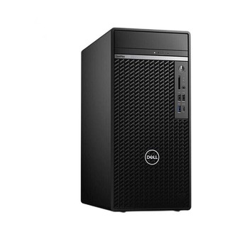 DELL 戴尔 OptiPlex 7080MT 十代酷睿版 商务台式机 黑色 (酷睿i9-10900K、P2200 5G、16GB、256GB SSD+1TB HDD、风冷)