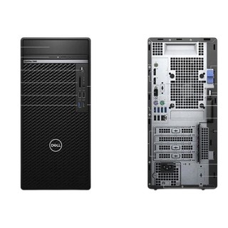 DELL 戴尔 OptiPlex 7080 MT 十代酷睿版 商务台式机 黑色 (酷睿i9-10900K、RTX 4000 8G、16GB、256GB SSD+1TB HDD、风冷)