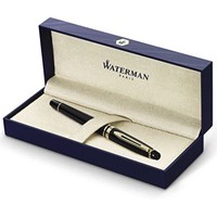 WATERMAN 威迪文 钢笔 S0951660 黑金色 M尖 单支装