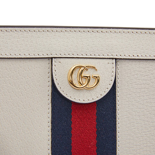 GUCCI 古驰 OPHIDIA系列 女士单肩链条包 503877 DJ2DG 8454 白色 小号