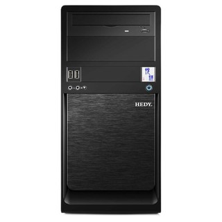 HEDY 七喜 悦祺 H10-1I41T 商用台式机 黑色（赛扬G4900、核芯显卡、4GB、1TB HDD、风冷）