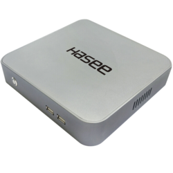Hasee 神舟 Mini PC3 商用台式机 银灰色（J3160、4GB、120GB SSD）