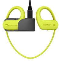 SONY 索尼 NW-WS623 入耳式挂耳式无线蓝牙耳机 柠檬绿