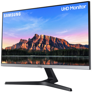 SAMSUNG 三星 U28R550UQC 28英寸 IPS FreeSync 显示器 (3840×2160、60Hz、90%DCI-P3、HDR10）