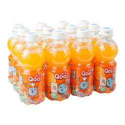 Minute Maid 美汁源 可口可乐（Coca-Cola）美汁源 MinuteMaid 酷儿 Qoo 橙味 果汁饮料 300ml*12瓶 整箱装