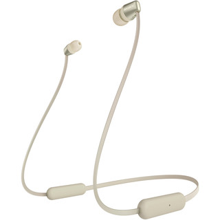 SONY 索尼 WI-C310 入耳式颈挂式蓝牙耳机 金色