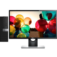 DELL 戴尔 OPtiPlex 7060 SFF 八代酷睿版 23.8英寸 商务台式机 黑色 (酷睿i5-8500、核芯显卡、8GB、1TB HDD、风冷)