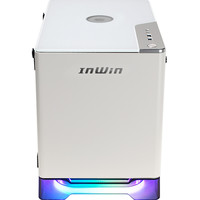 IN WIN 迎广 A1 Plus ARGB ITX机箱 半侧透 含电源 650W 白色