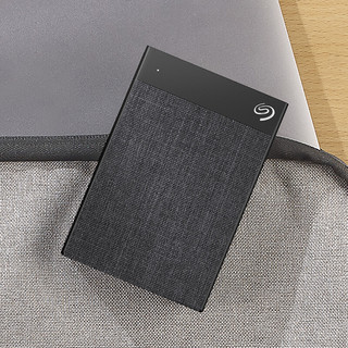 SEAGATE 希捷 Backup Plus Ultra Touch系列 2.5英寸Micro-B移动机械硬盘 2TB USB 3.0 黑色