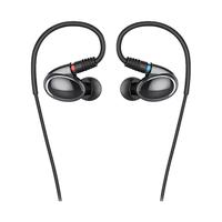 FiiO 飞傲 FH1 入耳式挂耳式圈铁有线耳机 黑色 3.5mm