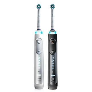 OralB 欧乐B 德国博朗欧乐比电动牙刷成人3D智能蓝牙声波震动P9000 白色