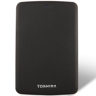 TOSHIBA 东芝 新小黑A2系列 2.5英寸 Micro-B便携移动机械硬盘 3TB USB3.0 黑色