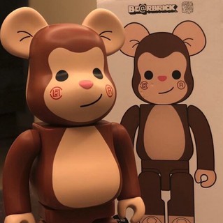 BE@RBRICK 积木熊暴力熊 猴子陈冠希