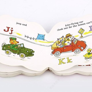 《Richard Scarry's Cars and Trucks: From A ToZ 字母入门从A到Z》