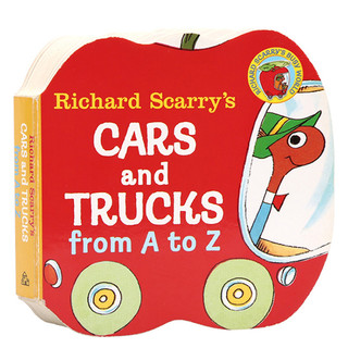《Richard Scarry's Cars and Trucks: From A ToZ 字母入门从A到Z》