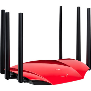TP-LINK 普联 TL-WDR7690 千兆易展Turbo版 双频1900M 千兆Mesh无线分布式路由器 Wi-Fi 5 单个装 红色