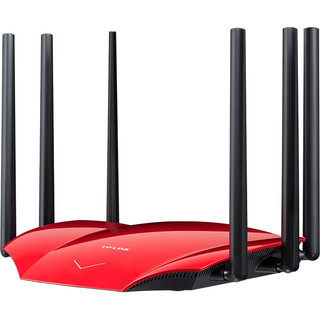 TP-LINK 普联 TL-WDR7690 千兆易展Turbo版 双频1900M 千兆Mesh无线分布式路由器 Wi-Fi 5 单个装 红色