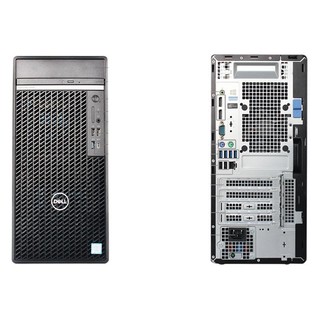 DELL 戴尔 OptiPlex 7080MT 十代酷睿版 商务台式机 黑色 (酷睿i9-10900k、RTX 5000 16G、16GB、512GB SSD+2TB HDD、风冷)