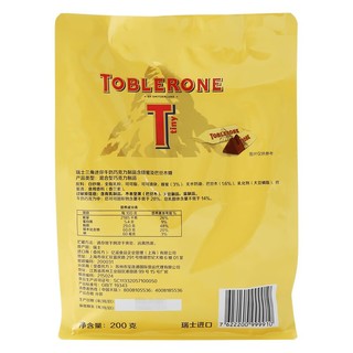 TOBLERONE 瑞士三角 迷你牛奶巧克力 200g