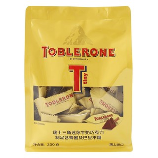 TOBLERONE 瑞士三角 迷你牛奶巧克力 200g